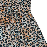 Coachella Music Festival Outfits Printed Fashion U-Shaped Backless Jumpsuit