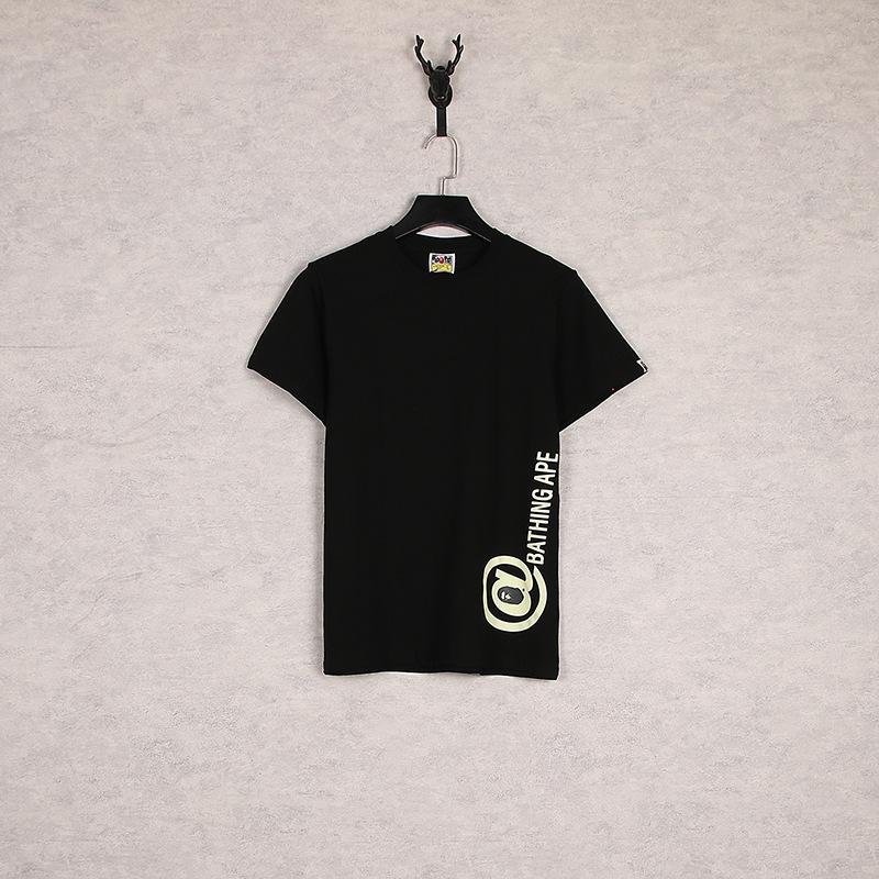 Bathing Ape T Shirt Summer Printed Round Neck Loose Large Size Casual Short Sleeve Cartoon T-shirt