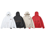 Fog Fear of God Hooded Sun Protection Shirt Casual High Street Loose Flocking Jacket
