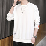 Men's Sweatshirt Sweater Men's Long Sleeve round Neck Loose Men's Clothing