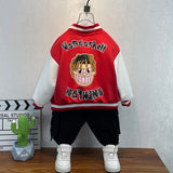 Toddler Boys Jackets Boys Autumn Clothing Baseball Jacket Autumn