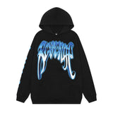 Kanye West Sunday Service Hoodie Autumn And Winter Skull Color Printing Hooded Sweater Loose