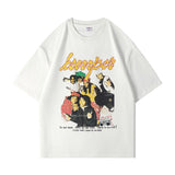 Y2g Shirts for Boys Summer Loose Casual Print Short Sleeve T-shirt