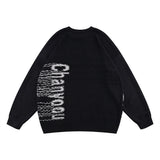 Men Sweater Cartoon Bear Embroidery Knitwear Men Street Tide Brand Loose