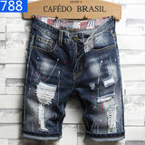 Men Jorts Jeans Men's Summer Shorts plus Size