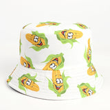 Bucket Hat Fishing Cap Cotton Print Fisherman Hat Printing Men and Women Outdoor Leisure