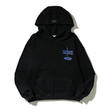 Kanye West Sunday Service Hoodie Autumn And Winter Embroidery World Map Printed Hoodie