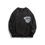 Crew Neck Sweatshirts for Men Men's Autumn Sweater Loose Casual Love