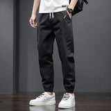 Cuffed Cargo Pants Summer Casual Pants Men's Pants