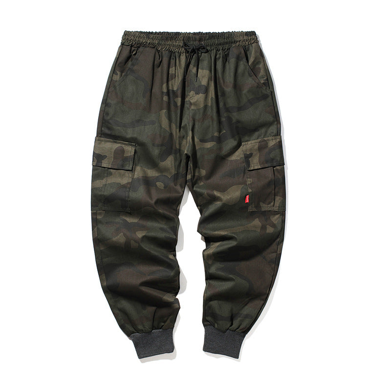 Men's Pants Loose Casual Camouflage Trousers