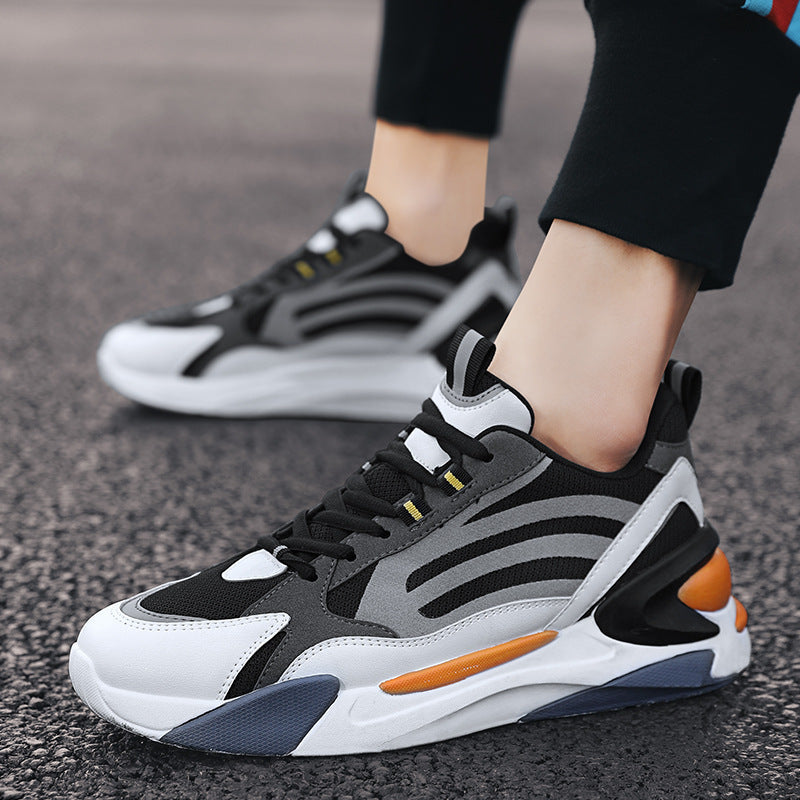 Men's Sneakers,Men Walking Shoes for Jogging,Men Breathable Lightweight Shoes Autumn Leisure Trendy Shoes Sports Running Shoes