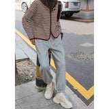 Grey Sweatpants Sports Casual Pants Women's Autumn and Winter Loose Sweatpants