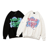 Man Fall Outfits High Street Sweater Men's and Women's Couple Retro Autumn Top