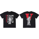 Vlone Friends Men'S Casual Short Sleeve Men'S And Women'S Tshirt
