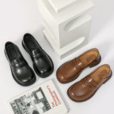 Mary Jane Shoes Spring Casual Able Leather Shoes For Women