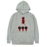 Squid Game Costume Autumn and Winter Men's and Women's Casual Loose Hooded Sweater