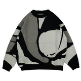 Man Fall Outfits Crew Neck Pullover Sweater Men and Women Loose Leisure All-Matching Couple Sweater Tide