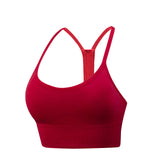 Underwear for Sweating Beauty Back Exercise Underwear Shockproof Running without Steel Ring Breathable