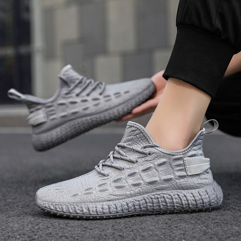 designer Sneaker Shoes Solid Color Men's Casual Sports Shoes Breathable Summer Fashion Low Top
