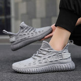 designer Sneaker Shoes Solid Color Men's Casual Sports Shoes Breathable Summer Fashion Low Top