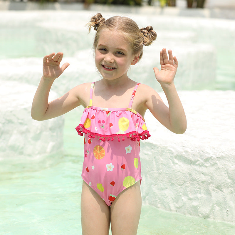 Children Swimsuit One-Piece Children's Swimsuit Girls Swimwear