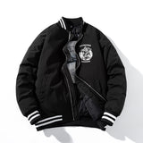 Varsity Jacket Autumn And Winter Embroidered Jacket Baseball Uniform Women'S Cotton