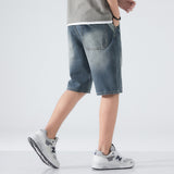 Men Jorts Denim Shorts Men's Loose plus Size Summer