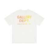Gallery Dept T Shitrs Printed Short Sleeve Male and Female Large Size Couple Wear