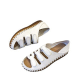 Women Open Toe Sandals Flats Hollowed Leisure Women's Sandals