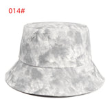 Bucket Hat Fishing Cap Cotton Print Fisherman Hat Bucket Hat Fashion Color Gradual Sun Hat