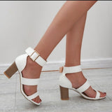 High Heels Ladies Sandals Large Size High Heel Sandals Summer Fashion