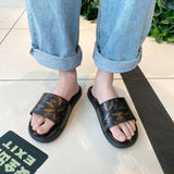 Men's Flip Flops Men Slides Comfort Slides Sandal plus Size Men's Indoor and Outdoor Beach Slippers