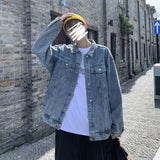 Men Denim Jackets Summer Denim Jacket Men