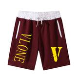 Vlone Shorts Male And Female Large Size Pants Loose Leisure Sports Shorts
