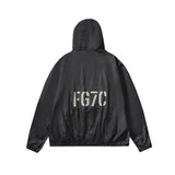 Fog Fear of God Hooded Sun Protection Shirt Casual Sun Protection Clothing Letter Hoodie