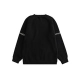 Men Sweater Cartoon Bear Paste Cloth Embroidery Sweater Men's Pullover
