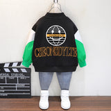 Toddler Boys Jackets Boys' Jacket Spring Baseball Uniform