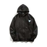 Mens Graphic Hoodies Men's Autumn Clothing Hooded Cardigan Sweater Boys Loose Street Casual