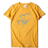 Valentine's Day T Shirt Short-Sleeved T-shirt Summer plus Size Top