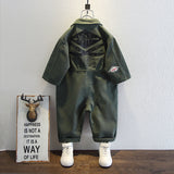 Toddler Boys Jackets Children's Jumpsuit Boys' Workwear