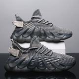 Sneaker Shoes Trendy Summer Men'S Shoes Casual Low Top Solid Color Running Sneakers Breathable
