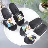 Beach Slides Summer Beach Outerwear Internet Hot Thick Bottom Female Cartoon