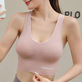 Underwear for Sweating Outer Wear Vest Sports Bra Back Adjustable