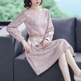 Betty Draper Valentine's Day Dress Women's Autumn and Winter Dress Spring