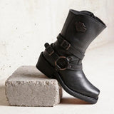 Justin Yellowstone Boots Dr. Martens Boots Belt Buckle Men And Women