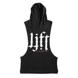 Wifebeater Shirt Hooded Sports Waistcoat Loose