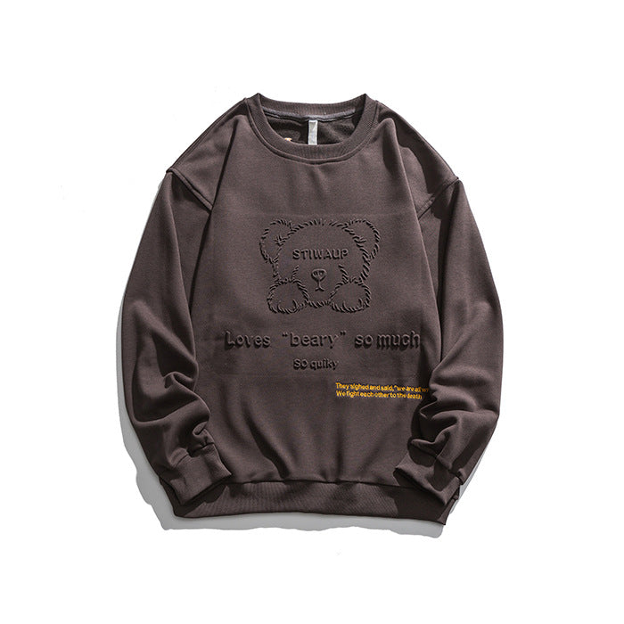 Crew Neck Sweatshirts for Men Men Printed Crew Neck Sweatshirt Men