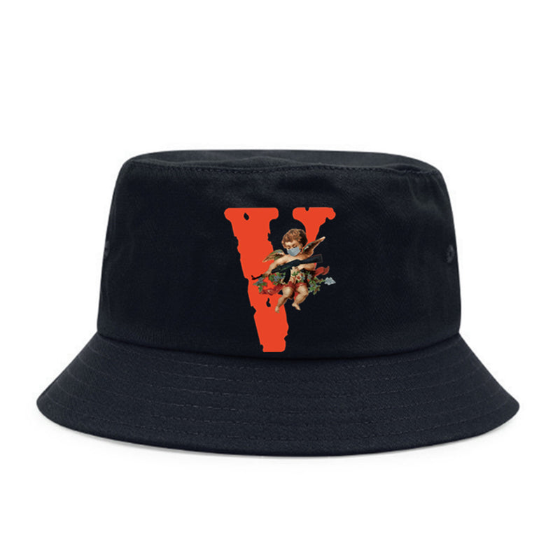 Vlone Caps Bucket Hat Casual Fashion Bucket Hat Men and Women
