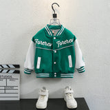 Toddler Boys Jackets Children's Clothing Boys Autumn Clothing Baseball Uniform Jacket