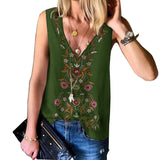 Modern Gypsy Outfits Base Shirt Vest Chiffon Shirt